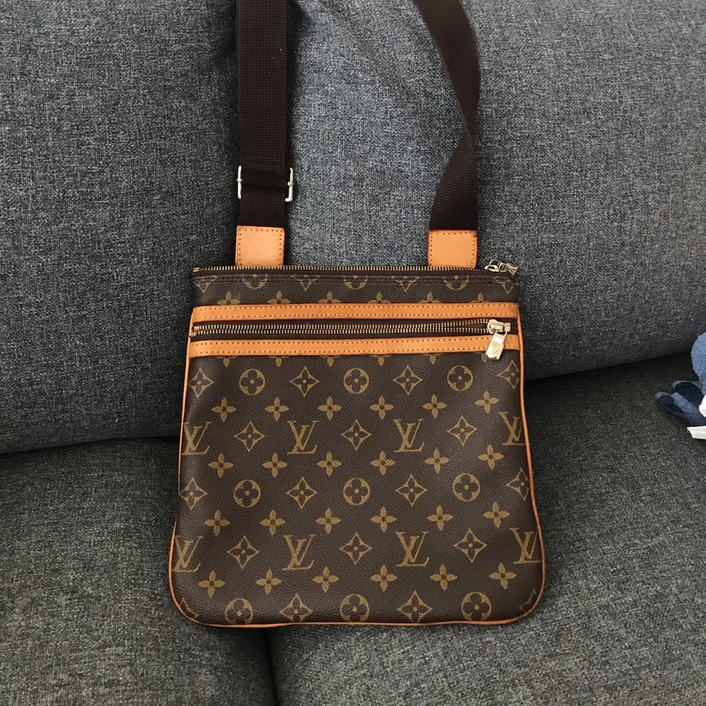 Louis Vuitton Bosphore Monogram messenger bag